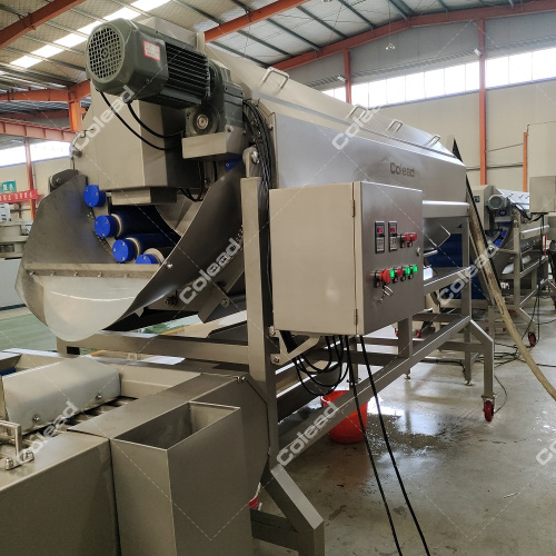 Industrial use Continuous Potato Peeling Machine