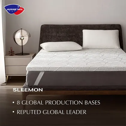 colchon aussie memory roll gel twin inch mattress