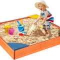 Cedar Backyard Sand Boxes for Kids Outdoor