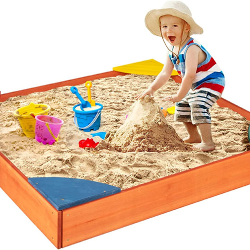 Cedar Backyard Sand Cajas para niños al aire libre