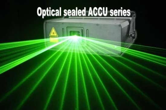 1w Green Animation Dj Laser Lighting 240v 50hz With Air Cooling System 532nm Green