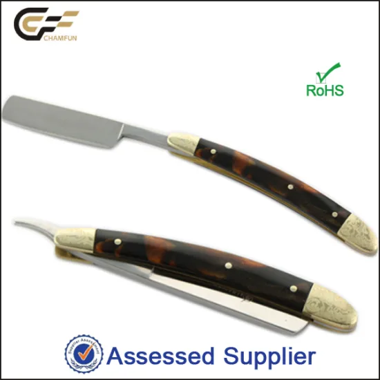 Stainless Steel Blade Resin Handle Folding Razor Knife