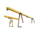 Hot selling single girder gantry crane 15 ton