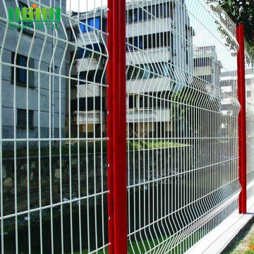 Welded Wire Mesh Panel Pagar dalam 6 Gauge