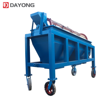 City Garbage Waste Sorting Plant Trommel Screen Separator Machine For Paper Wood Plastic