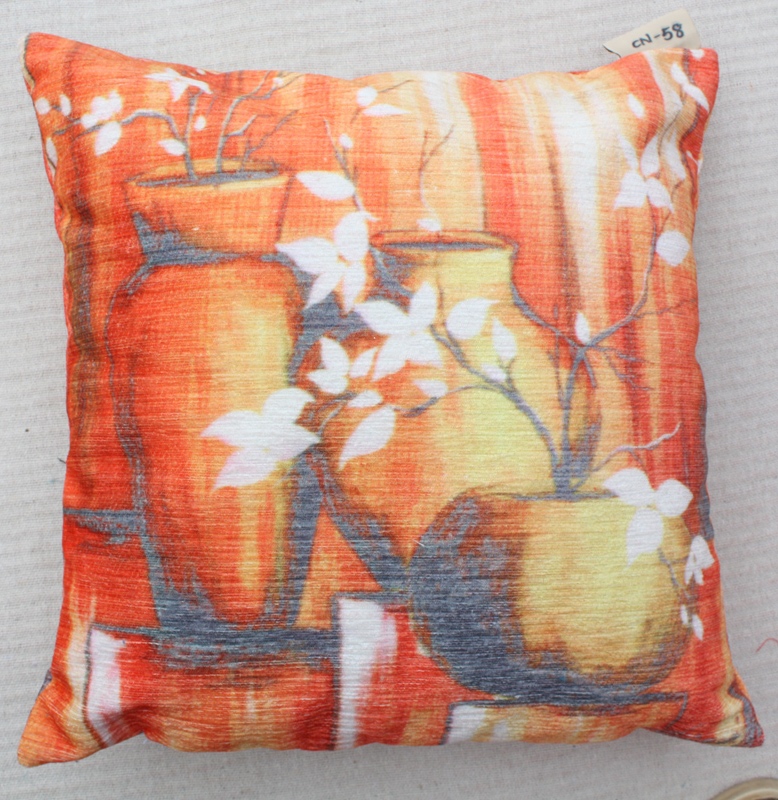 Polyester Printed Cushion with Design