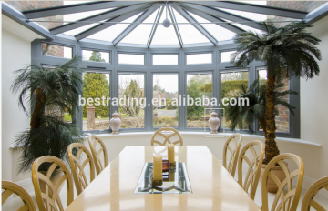 Low price promotional high-level outdoor aluminum profile glass sun rooms