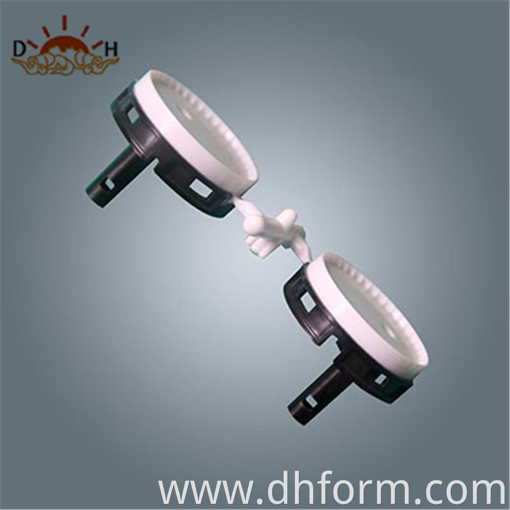 double injection molded parts