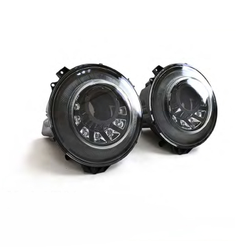 Car Headlight Black With LED Lamp E91 For Mercedes Benz G Class W463 2002-2016" could be simplified to:

"LED Headlight Black E91 for Mercedes-Benz G-Class W463 (2002-2016)