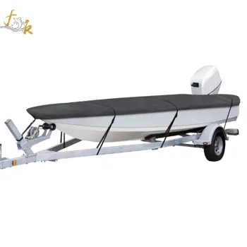 Durable Waterproof UV-Proof Oxford V-Type Custom Heavy Boat Cover