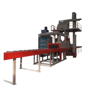 Heat sink radiator shot blasting machine