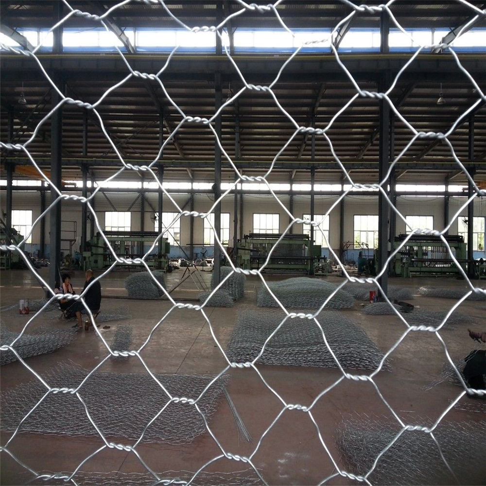 60*80 mm PVC Coated Gabion Box Basket Factory Price