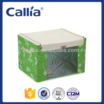 Taizhou Polyester Manufacturer Clothes Storage Foldable Storage Box