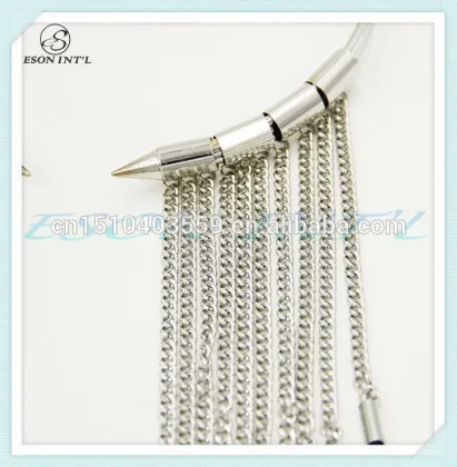 Women Exaggerated Gold Jewelry, Gold Jewelry Display, Chain Necklace Jewelry