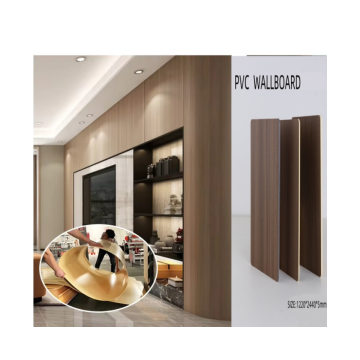 Interior Decorative Bamboo Charcoal Fiber PVC Wall Panels