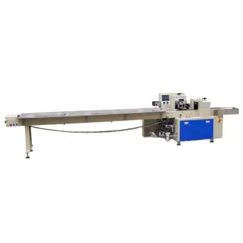Horizontal Packing Pillow Type Flow Pack Machine for Disposable Plastic Foam Plate Wrapping