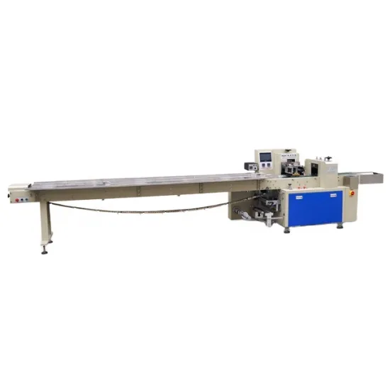 Horizontal Packing Pillow Type Flow Pack Machine for Disposable Plastic Foam Plate Wrapping