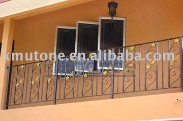 forged iron balustrade
