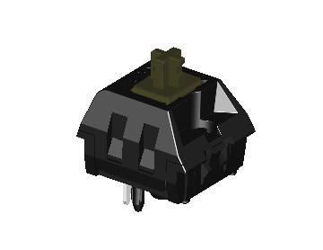 ManufactureMechanicalKeyboardSwitchBLACKshaft50Millioncycles60-80gf