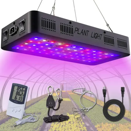 600W Full Spectrum LED Grow Light for Plants (AC85-265V)
