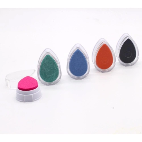 35 Colors Mini Metallic Dazzle Fingerprint Ink Pad Glitter Printing Pad  Fine Sponge Ink Pad for DIY Rubber Stamp Printing -  Israel