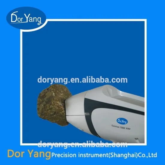 The Genius 7000 XRF Metal Detector Handheld XRF Analyzer