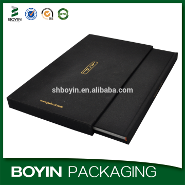 Luxury top grade hardcover book with jacket, hardbound book with slipcase