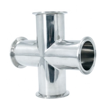 Polish Sanitary Stainless Steel Clamp End Pipe Fittings for Pipeline Connection