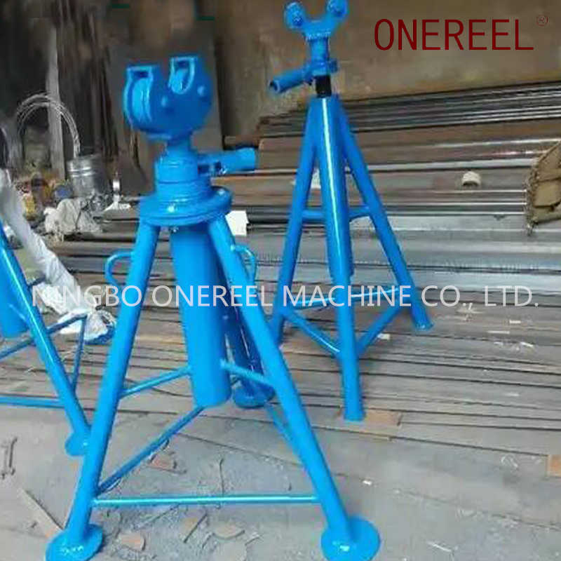 Simple Large Capacity Hydraulic Conductor Reel Stands Manufacturer