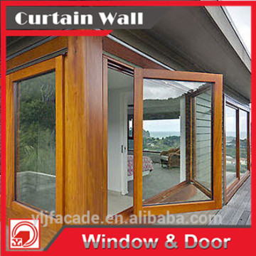 Heat Insulat Bi-Folding Door, Entire Wall Open UP, Finished Folding Patio Door