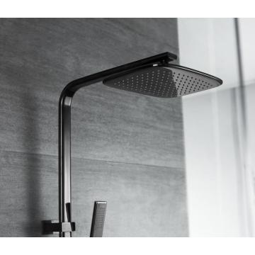 Gun Metal Surface Shower Column Set