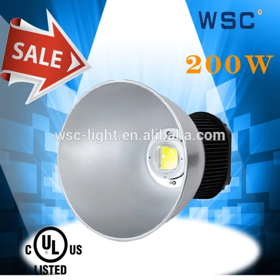 CE UL(E478647) listed IP65 industrial 200w highbay led light with Good Service