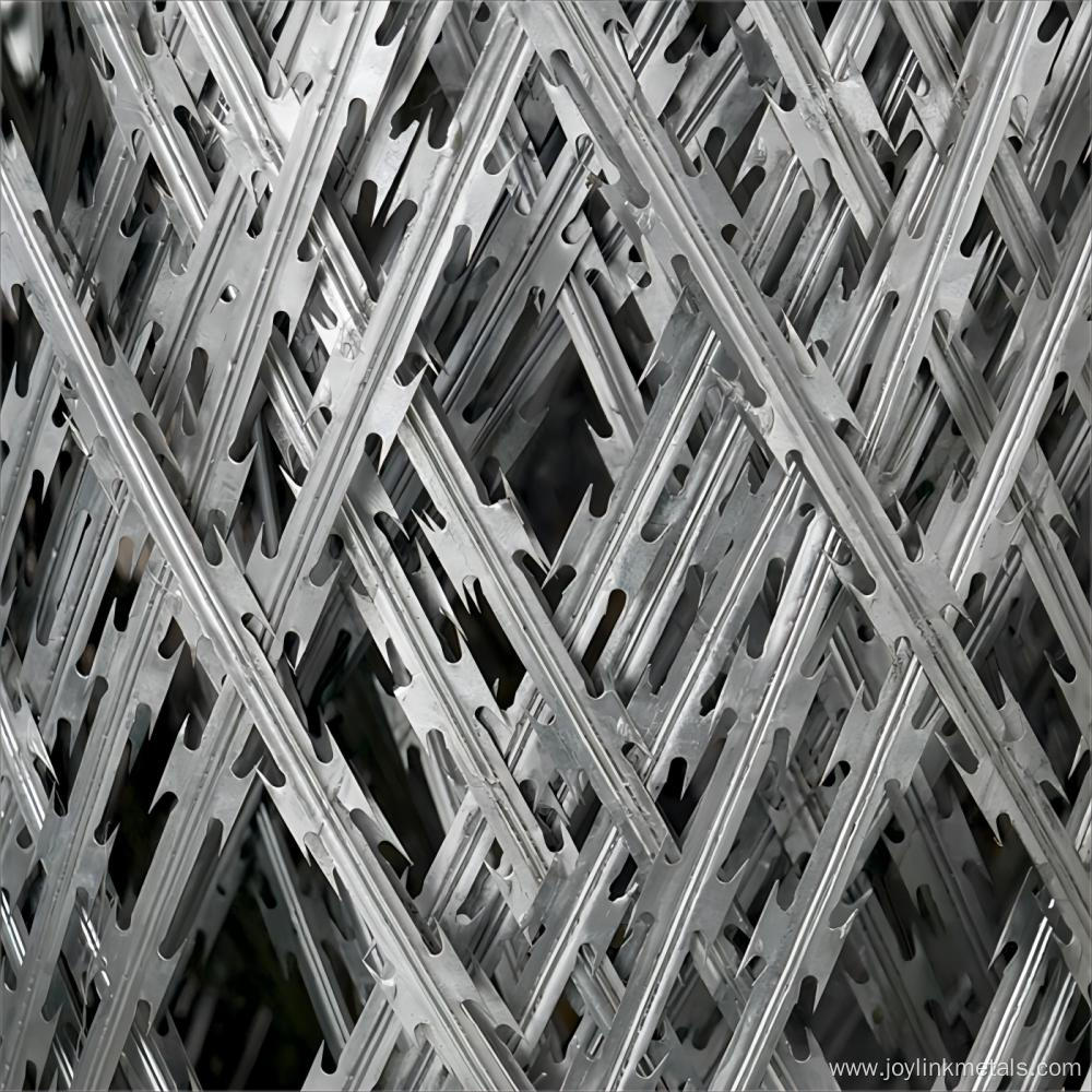 Flat concertina razor wire
