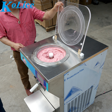 CE ROHS Approved Italy Nut and Fresh Fruits Automatic Vertical Gelato Machine - Hard Ice Cream Batch Freezer