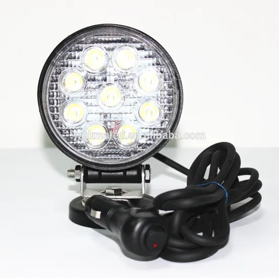 27w Round Led Work Light Magnetic, commercial electric led work light, 27w Led work light