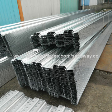 Metal decking sheet for floor
