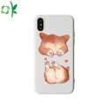 Alta qualidade impresso animais silicone phone case