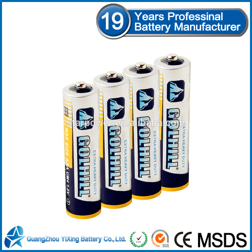 R03 Sum4 Aaa 1.5v Dry Battery, High Quality R03 Sum4 Aaa 1.5v Dry