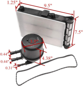 FD4625 FD4612AA Fuel Filter Element Replacement for F250 F350 F450 F550 Super Duty Diesel Engine