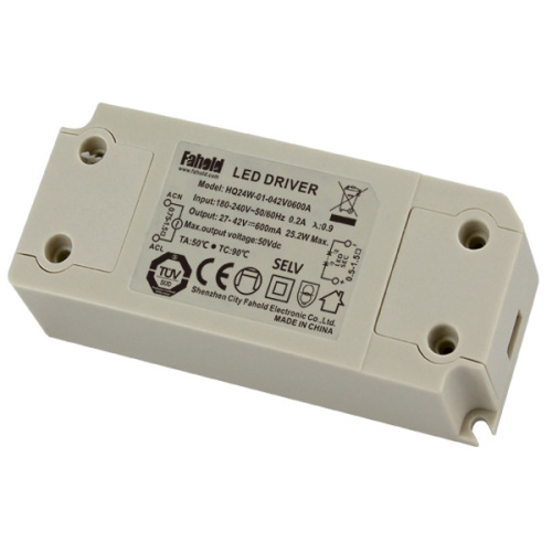 24W LED driver 700mA para luzes de painel de LED