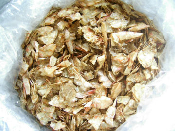 Dried Crab shell and Shrimp shell