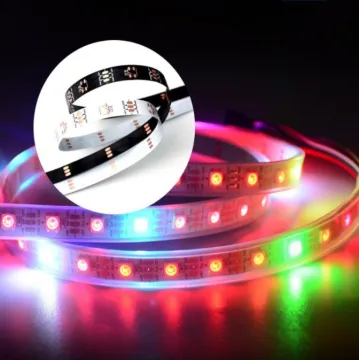 Addressable RGB WS2812b 5V Waterproof LED Light Strip with Bluetooth Control