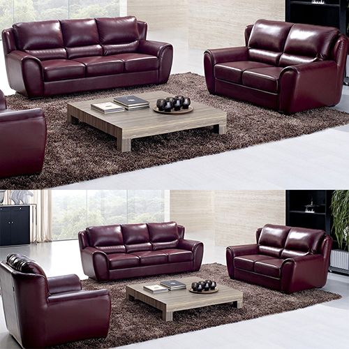 Leather Lounge Sofa Set