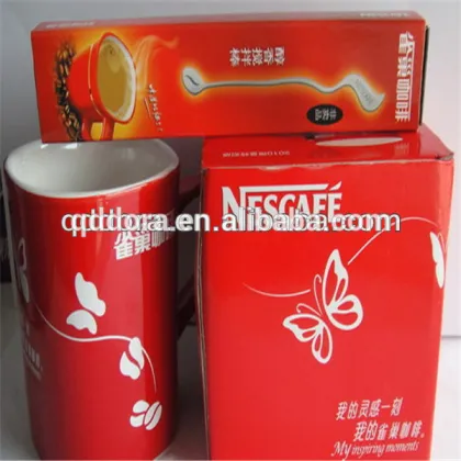 alibaba china, nescafe mug , ceramic coffee mug , red sublimation mug.