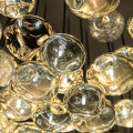 Lámpara de araña de cristal elegante personalizada delicada