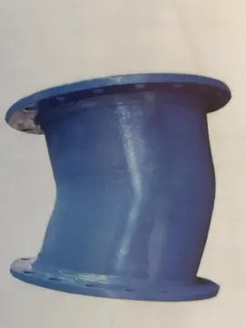 Ductile Iron Pipe  Double Flange Bend