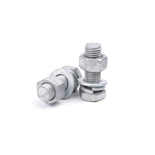 M10 Hex Bolt Hot DIP Galvanized Hex Bolts For Industory Use Manufactory