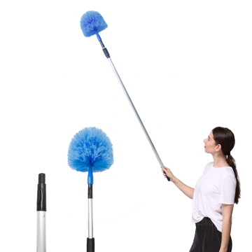 Factory Supply Professional Ceiling Fan Cleaning Brush Broom Duster with Extendable Pole for Indoor/Outdoor Use