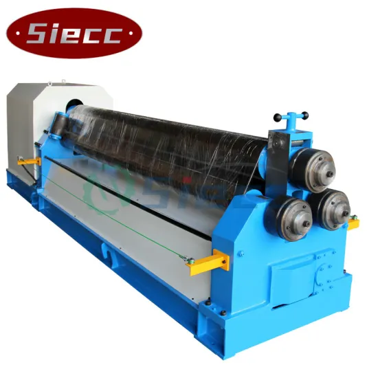 Custom CNC Hydraulic 3 Roller and 4 Roller Plate Sheet Bending Machine