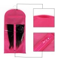Saco de armazenamento de cabelo com logotipo personalizado para peruca contra poeira